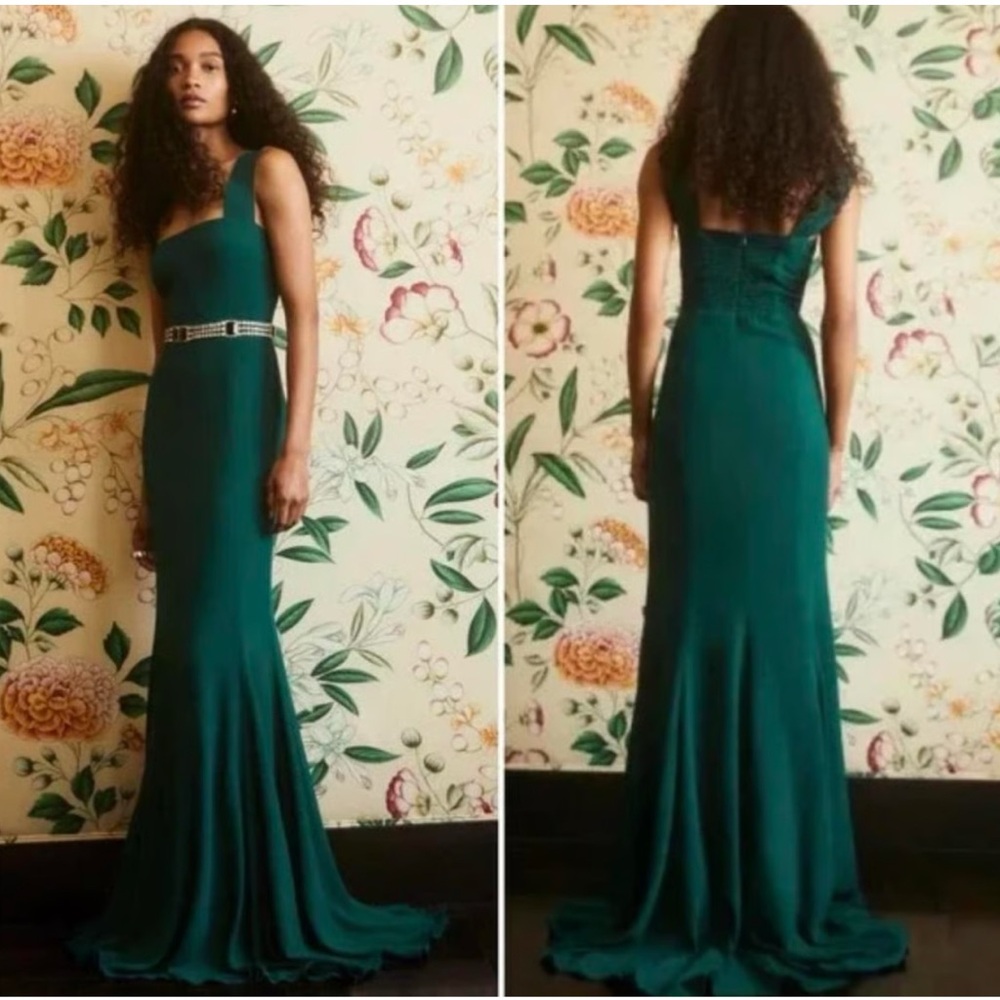 Reformation Green Wedding Dress